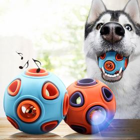 Luminous Sounding Dog Toy Ball (size: M)